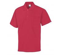 BP Poloshirt 1612 181 - Maglietta da lavoro per lei e per lui, in tessuto misto resistente, diverse versioni (corallo/S)