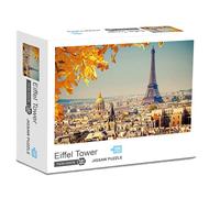 BP- Torre Eiffel 1000 piezas Puzzle, Colore per Adolescenti/Adulti, 88351