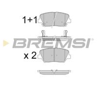 BP3596 Kit pastiglie freno BREMSI Genesis G90 G90l HI 3.3 TGDi 2016 092023 12 33