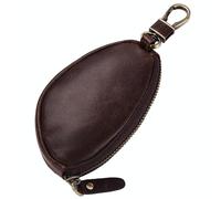BP807 Portachiavi per auto Portachiavi in pelle casual Portamonete (marrone)