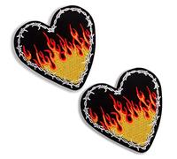 BPA 2 Toppe Termoadesivi Toppe Ricamate per Ferro da Stiro o per Cucire