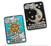 BPA 2 Toppe Termoadesivi Toppe Ricamate per Ferro da Stiro o per Cucire