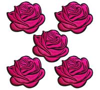 BPA 5 Toppe Termoadesivi Toppe Ricamate per Ferro da Stiro o per Cucire