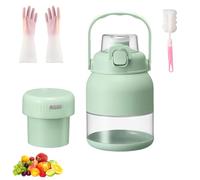 Bpa-Free Electric Citrus Juicer 17 Oz, Straw, Two Lids, Portable Blender For Smoothies, Shakes, Food Portables Juicers Blender Bottle, Ostmars Juicer Portable Blenders (1PC)