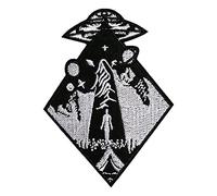 BPA Toppe Termoadesivi Alieno Toppe Ricamate per Ferro da Stiro o per Cucire