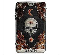 BPA Toppe Termoadesivi Teschio Toppe Ricamate per Ferro da Stiro o per Cucire