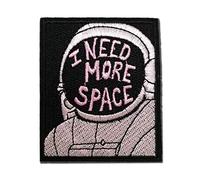 BPA Toppe Termoadesivi Toppe Ricamate per Ferro da Stiro o per Cucire-I Need More Space