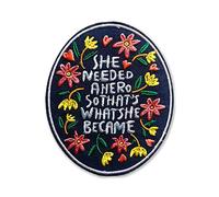 BPA Toppe Termoadesivi Toppe Ricamate per Ferro da Stiro o per Cucire-She Needed a Hero So That's What She Be Came