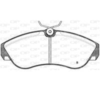 BPA0487.02 OPEN PARTS Kit pastiglie freno, Freno a disco per CITROËN,FIAT,PEUGEO