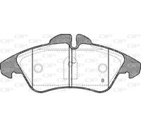 BPA0578.00 OPEN PARTS Kit pastiglie freno, Freno a disco per MERCEDES-BENZ,VW