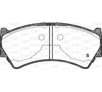 BPA0592.52 OPEN PARTS Kit pastiglie freno, Freno a disco per SUZUKI