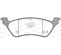 BPA0811.00 OPEN PARTS Kit pastiglie freno, Freno a disco per CHRYSLER,DODGE,JEEP