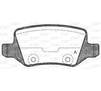 BPA0818.00 OPEN PARTS Kit pastiglie freno, Freno a disco per MERCEDES-BENZ