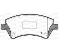 BPA0822.12 OPEN PARTS Kit pastiglie freno, Freno a disco per TOYOTA