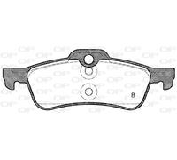 BPA0862.12 OPEN PARTS Kit pastiglie freno, Freno a disco per HONDA