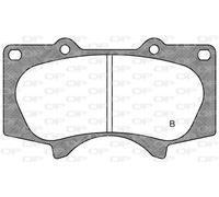 BPA0988.00 OPEN PARTS Kit pastiglie freno, Freno a disco per LEXUS,MITSUBISHI,TO