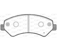 BPA1275.12 OPEN PARTS Kit pastiglie freno, Freno a disco per CITROËN,FIAT,OPEL,P