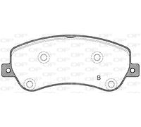 BPA1377.00 OPEN PARTS Kit pastiglie freno, Freno a disco per MERCEDES-BENZ