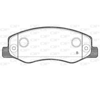 BPA1442.01 OPEN PARTS Kit pastiglie freno, Freno a disco per NISSAN,OPEL,RENAULT