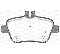 BPA1477.00 OPEN PARTS Kit pastiglie freno, Freno a disco per INFINITI,MERCEDES-B