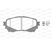 BPA1538.04 OPEN PARTS Kit pastiglie freno, Freno a disco per MAZDA
