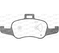 BPA1653.00 OPEN PARTS Kit pastiglie freno, Freno a disco per AUDI