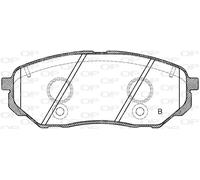 BPA1661.02 OPEN PARTS Kit pastiglie freno, Freno a disco per HYUNDAI,KIA