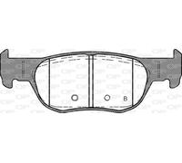 BPA1869.02 OPEN PARTS Kit pastiglie freno, Freno a disco per MAZDA