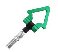 BPABDEITR Anello di rimorchio Gancio di Traino, Gancio di Traino for Auto con Filettatura M18x2,5, Circolare/Triangolare, Pieghevole, Multicolore(Green)