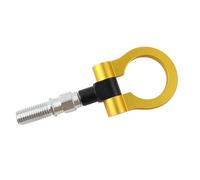 BPABDEITR Anello di rimorchio Gancio di Traino, Gancio di Traino for Auto con Filettatura M18x2,5, Circolare/Triangolare, Pieghevole, Multicolore(Gold-01)