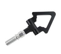 BPABDEITR Anello di rimorchio Gancio di Traino, Gancio di Traino for Auto con Filettatura M18x2,5, Circolare/Triangolare, Pieghevole, Multicolore(Black-01)