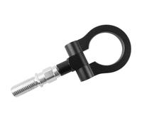 BPABDEITR Anello di rimorchio Gancio di Traino, Gancio di Traino for Auto con Filettatura M18x2,5, Circolare/Triangolare, Pieghevole, Multicolore(Schwarz)