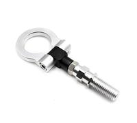 BPABDEITR Anello di rimorchio Gancio di Traino, Gancio di Traino Pieghevole for Auto, Barre di Traino, Occhiello di Traino, Anello for rimorchio Multicolore(Silver)