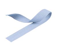 BPABDEITR Cinghia di fettuccia Pesante, Cinghia in fettuccia di Poliestere e Cotone a Spina di Pesce, 1 Pollice, Spessore 1,3 mm, 5-50 Iarde, Multicolore(Light Grey,50 Yard)