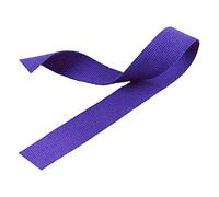 BPABDEITR Cinghia di fettuccia Pesante, Cinghia in fettuccia di Poliestere e Cotone a Spina di Pesce, 1 Pollice, Spessore 1,3 mm, 5-50 Iarde, Multicolore(Purple,20 Yard)