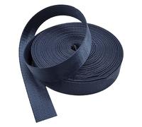 BPABDEITR Cinghia di fettuccia Pesante, Cinghia in Nylon a Spina di Pesce, Larghezza 1,5 Pollici, Spessore 1 mm, Multicolore, Diverse Misure(Navy Blue,50 Yard)