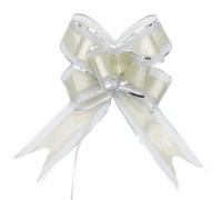BPABDEITR Confezione Regalo con Fiocco in Nastro da 10 Pezzi Multicolore 22x26 Cm(Silver)