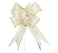 BPABDEITR Confezione Regalo con Fiocco in Nastro da 10 Pezzi Multicolore 22x26 Cm(White)