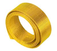 BPABDEITR Nastro in Nylon a Spina di Pesce, 38 mm, Multicolore, 5-20 Iarde(Yellow,20 Yard)