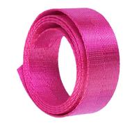 BPABDEITR Nylon Webbing Strap 1.5 inch Pack of 5,10,20 Yards Multicolor(RoseRed,5 Yards)