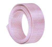 BPABDEITR Nylon Webbing Strap 1.5 inch Pack of 5,10,20 Yards Multicolor(Roze,20 Yards)