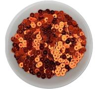BPABDEITR Paillettes for lavori artigianali multicolore 4 mm foro centrale confezione da 2000 pezzi(Oranje)