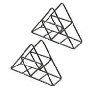 BPABDEITR Porta tovaglioli di carta in metallo e distributore di fazzoletti 2 pezzi for bar, hotel, cucina e tavoli da picnic