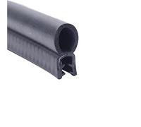 BPABDEITR Striscia Di Tenuta Della Protezione A Forma Di U Con Bordo In Gomma 3,28FT Nero Dimensioni Multiple for Veicoli(30mm x 11mm)