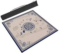 BPABDEITR Tappetino Da Tavolo Mahjong for Carte Poker Domino Multicolor Dimensioni Multiple(Blue,27.6x27.6in/70x70cm)