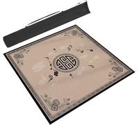 BPABDEITR Tappetino Da Tavolo Mahjong for Carte Poker Domino Multicolor Dimensioni Multiple(Bruin,37.4x37.4in/95x95cm)