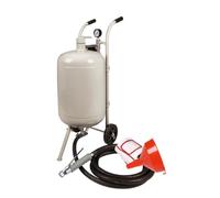 BPAC Sabbiatrice Portatile 75L - Aerogommiatrice Mobile a Pressione - Sabbiatrice Pneumatica per Decapaggio e Pulizia Superfici - Uso Industriale e Professionale
