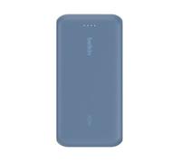 Belkin Caricabatteria portatile, power bank 20K PD 30 W con cavo integrato, ricarica rapida USB-C Power Delivery, caricabatteria portatile per iPhone 16 Series, iPad Pro, Galaxy S25 Series ecc, Blu