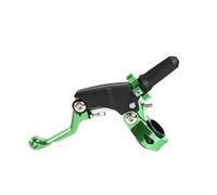 BPBHFFNMW Leve Freno Frizione Maniglia del Freno della Frizione Pieghevole Anti-Goccia da 22 Mm CNC per Moto, Adatta per La Maggior Parte degli Accessori per Motocicli manopola Frizione(Green)