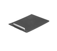 BPBZUTUMDZ Bracciolo Centrale in Carbonio Cromato for Auto, consolle Centrale, portabicchieri, coprirullo, Pannello portabicchieri, Tappo di Ricambio, Adatto for Passat B6 B7 CC(Schwarz)